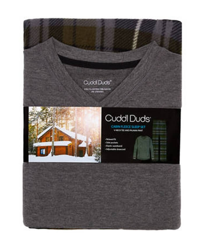 Men's Cabin Fleece Pajama Set